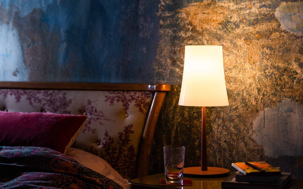 Lampe Birdie easy rouge