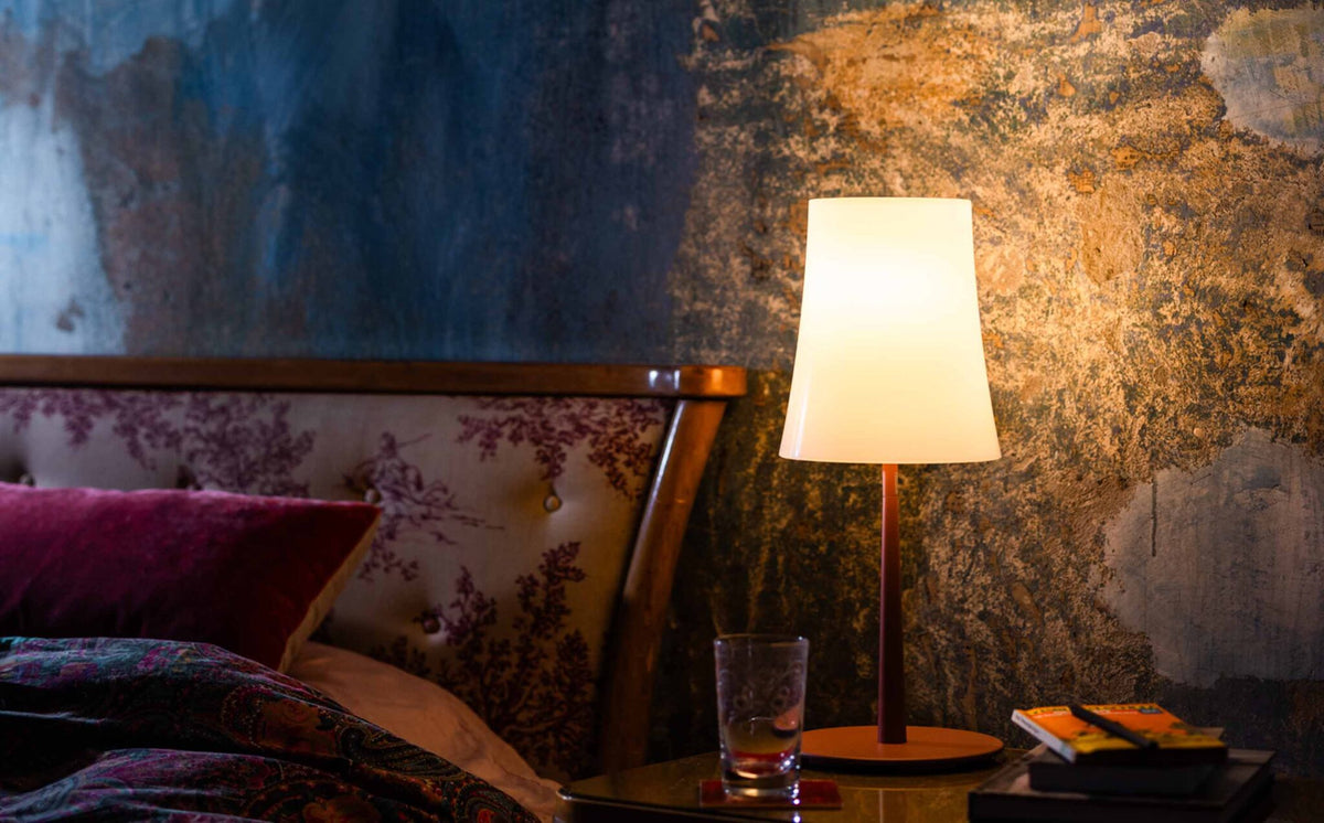 Lampe Birdie easy rouge