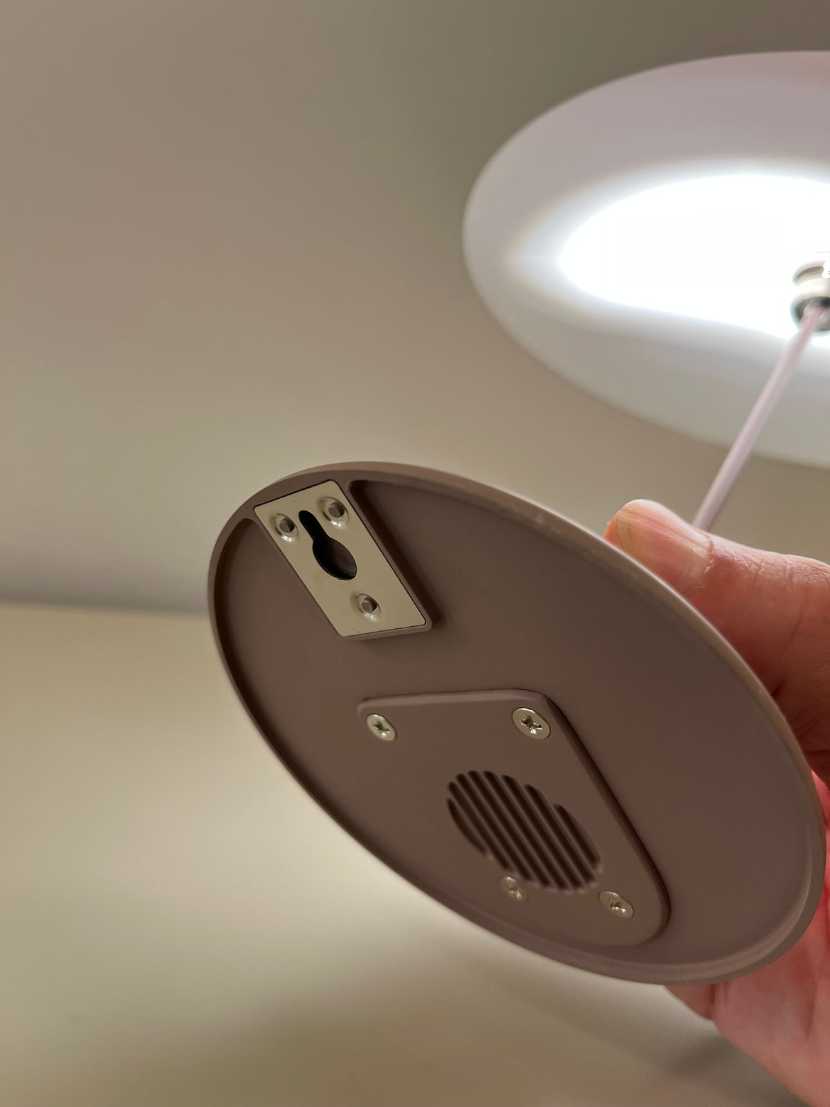 Lampe Ile marron